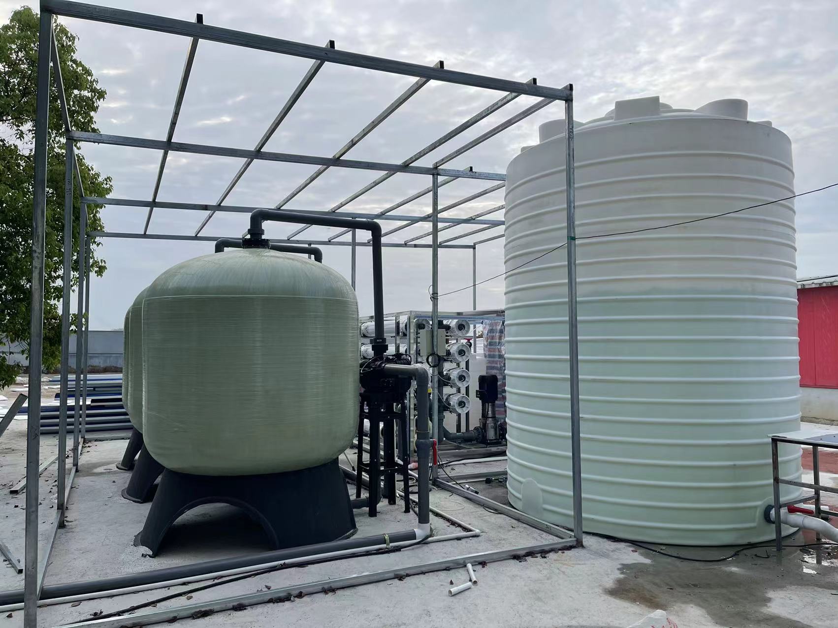 江西(xī)南(nán)昌進賢豬場(chǎng)淨水(shuǐ)項目